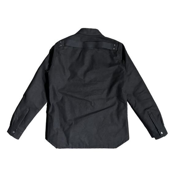 Rick Owens FW23 Luxor snap button back strap shirt - Picture 2 of 8